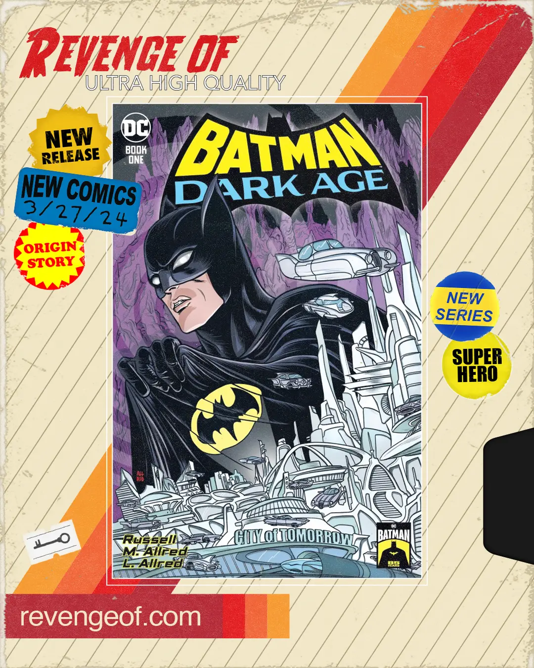 Batman Dark Age #1 (Of 6) Cover A Michael Allred