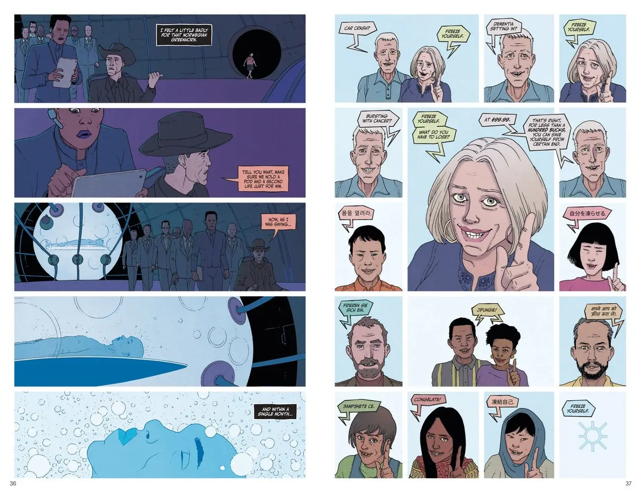 Human Nature Book 1: A Satirical Science Fiction Graphic Novel - Image 5