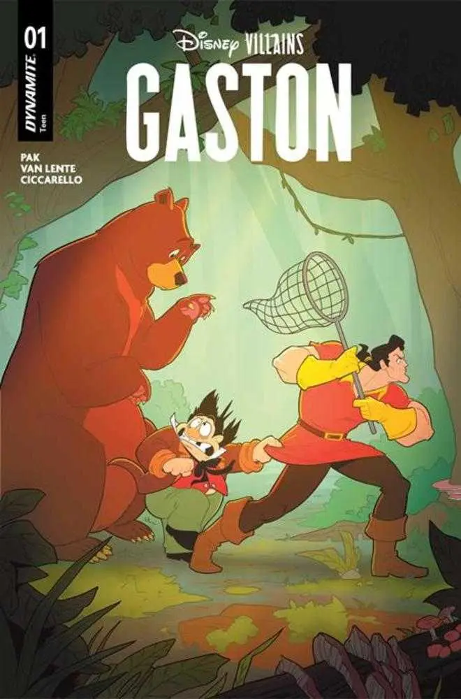 Disney Villains: Gaston #1 Cover B Ted Brandt And Ro Stein Variant