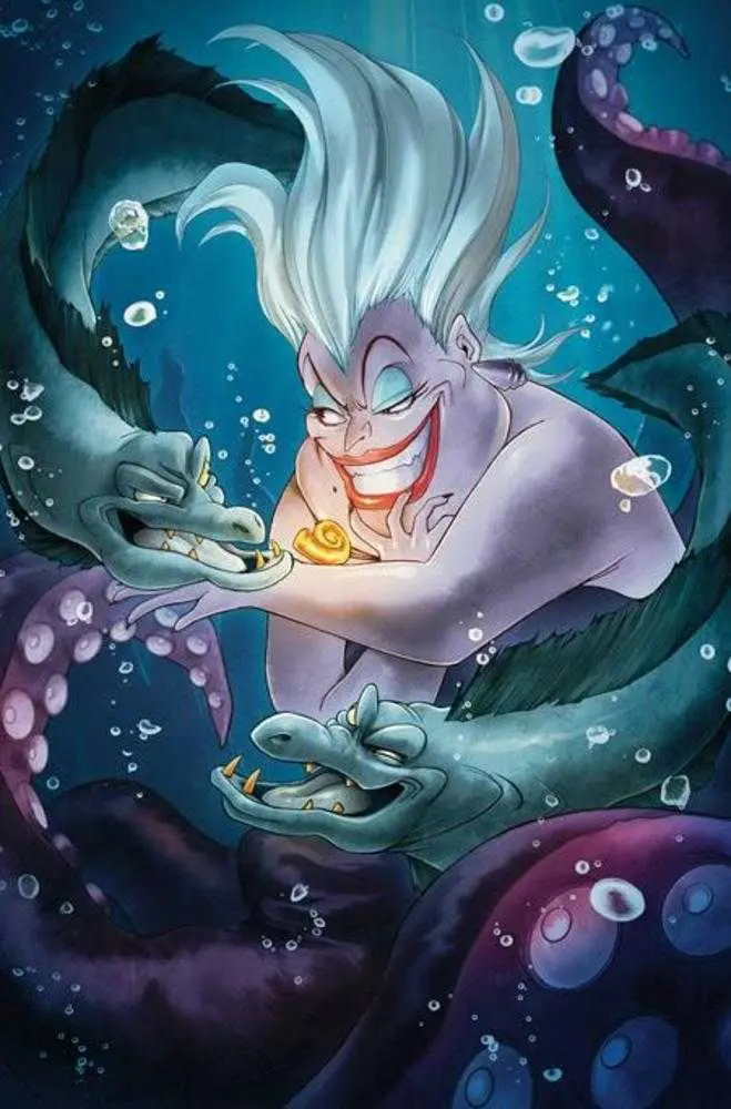 Disney Villains: Ursula #2 Cover H Inc 1:15 Shatoki Shiki Full Art Variant
