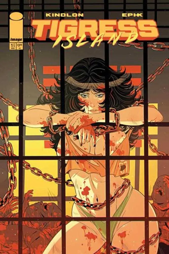 Tigress Island #1 (Of 5) Cover C Luana Vecchio NSFW Polybagged Variant (Mature)