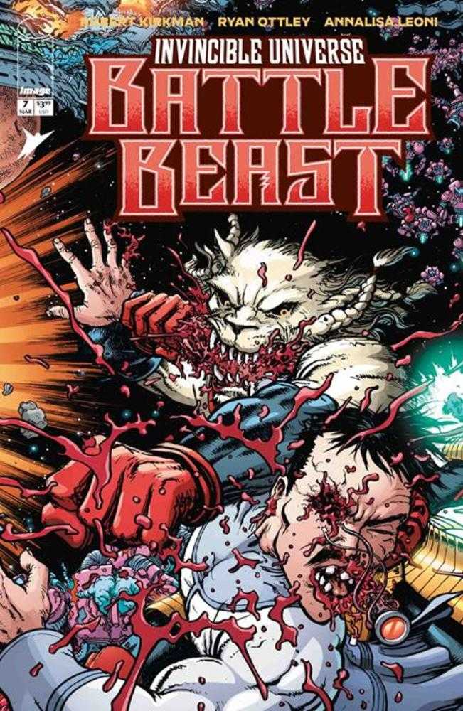 Invincible Universe: Battle Beast #7 Cover C 1 in 10 Chris Burnham & Brian Reber Variant