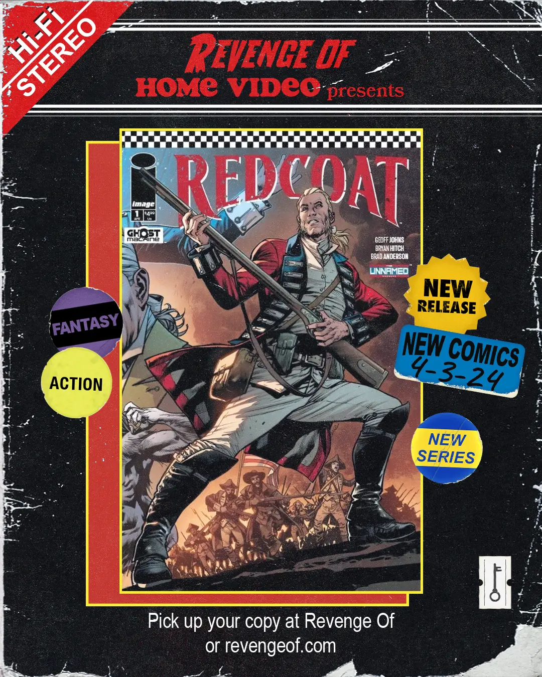 Redcoat #1 Cover A Bryan Hitch