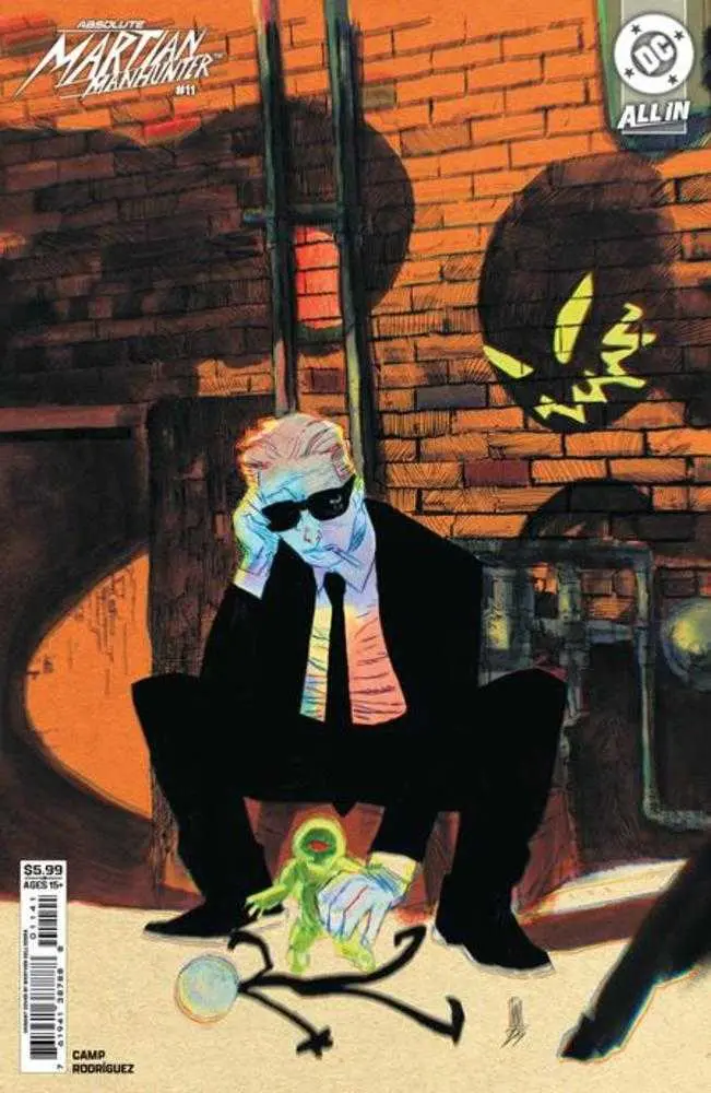 Absolute Martian Manhunter #11 Cover D Werther Dell Edera Card Stock Variant