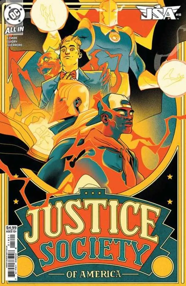 JSA #18 Cover B Matt Taylor Card Stock Variant