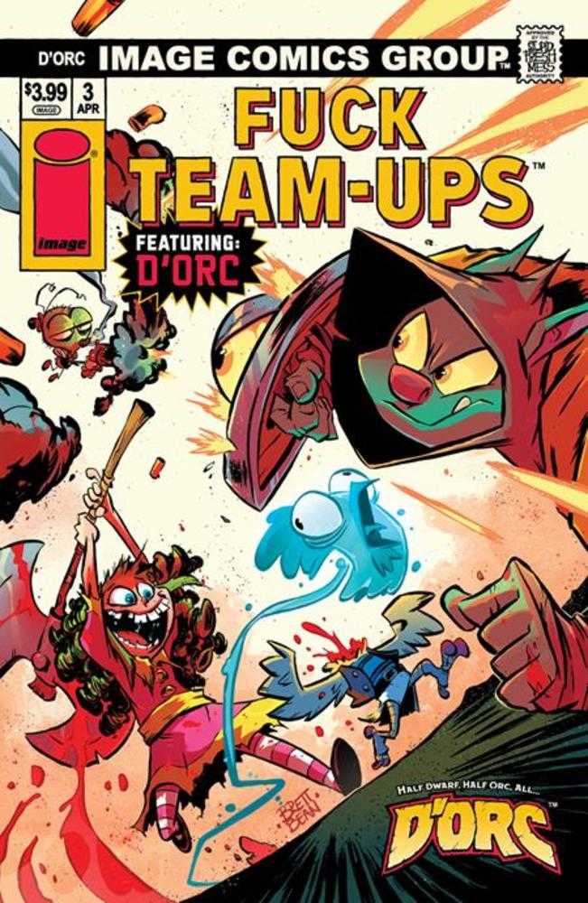 D'Orc #3 Cover D Brett Bean I Hate Fairyland Team Up Nsfw Variant