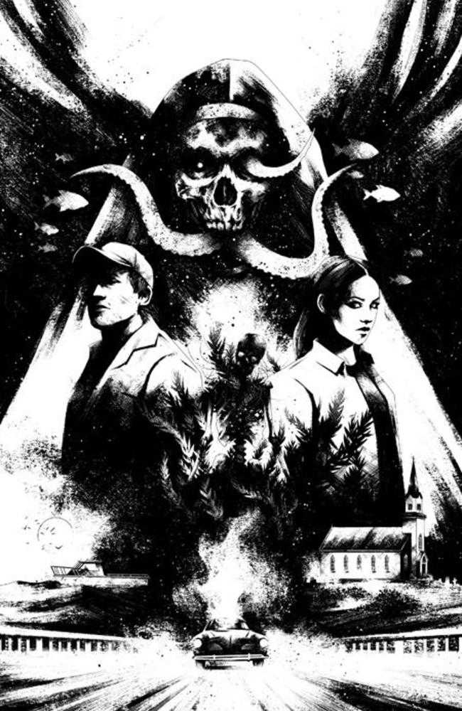 Estuary: A Ghost Story #1 (Of 4) Cover E Inc 1:20 Maan House Black & White Variant