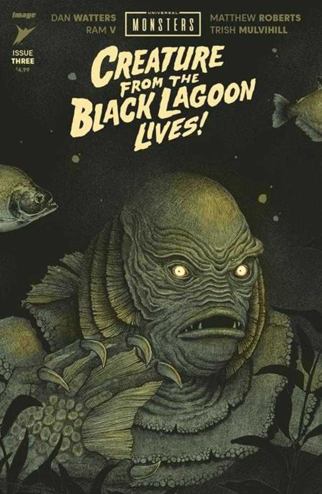 Universal Monsters Creature From The Black Lagoon Lives #3 (Of 4) Cover E 1 in 50 Anwita Citriya Variant
