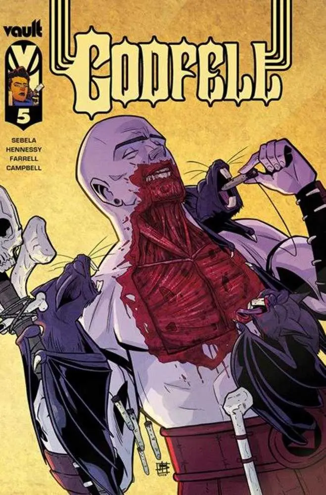 Godfell #5 Cover A Ben Hennessy