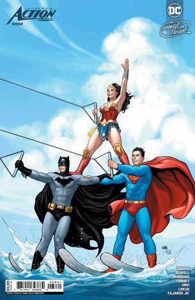 Action Comics #1068 Cover D Frank Cho Swimsuit Card Stock Variant