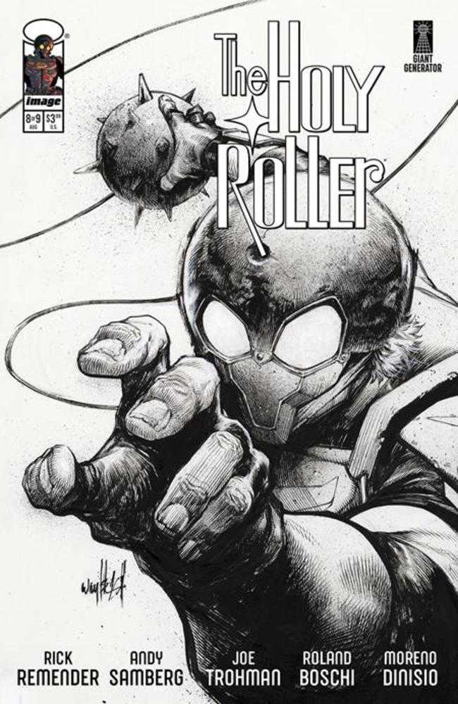 Holy Roller #8 (Of 9) Cover B 1 in 10 Jonathan Wayshak Variant