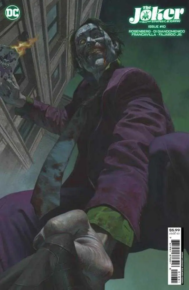 Joker The Man Who Stopped Laughing #10 Cvr C Riccardo Federici Var