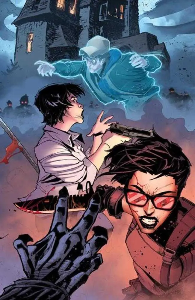 Haunt You To The End #5 (Of 5) Cover C Giuseppe Cafaro Twd 20th Anniversary Team Up Variant