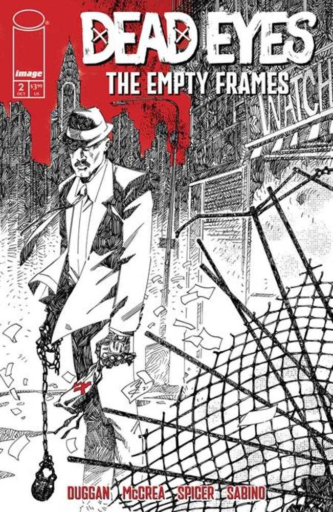 Dead Eyes The Empty Frames #2 (Of 5) Cover B Inc 1:15 John Mccrea Retro Variant (Mature)