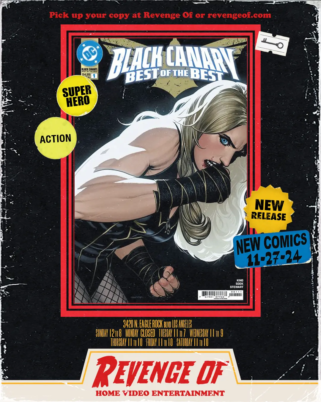 Black Canary Best Of The Best #1 (Of 6) Cover A Ryan Sook