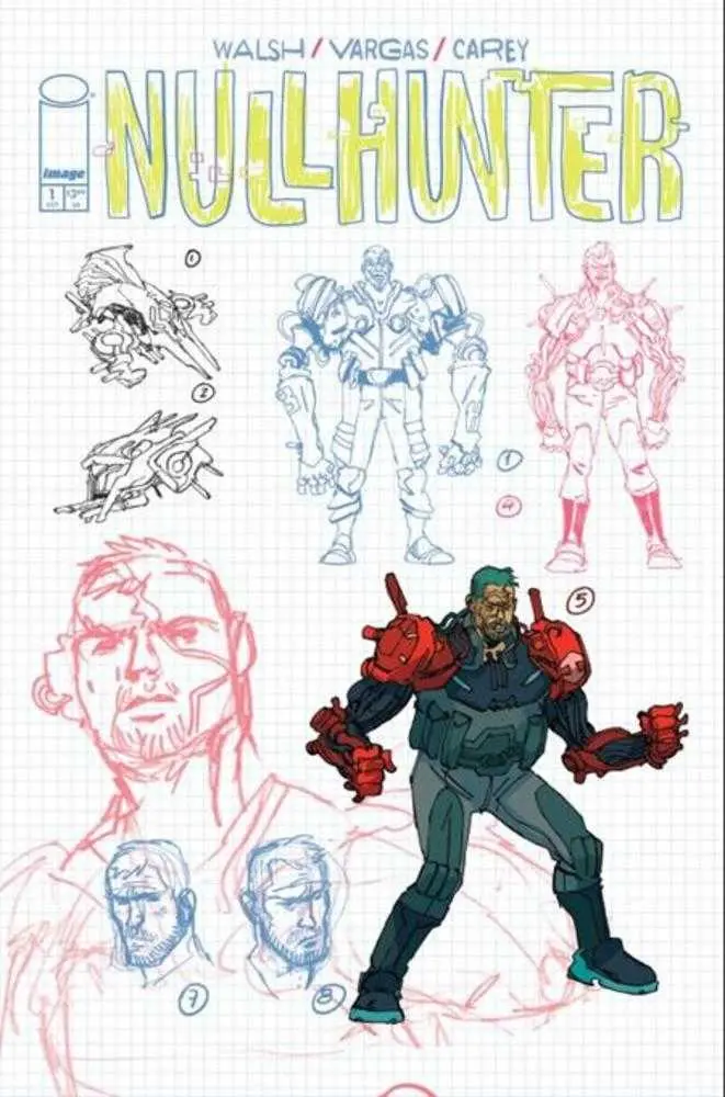 Nullhunter #1 (Of 12) Cover E 1 in 25 Design Variant (Mature)