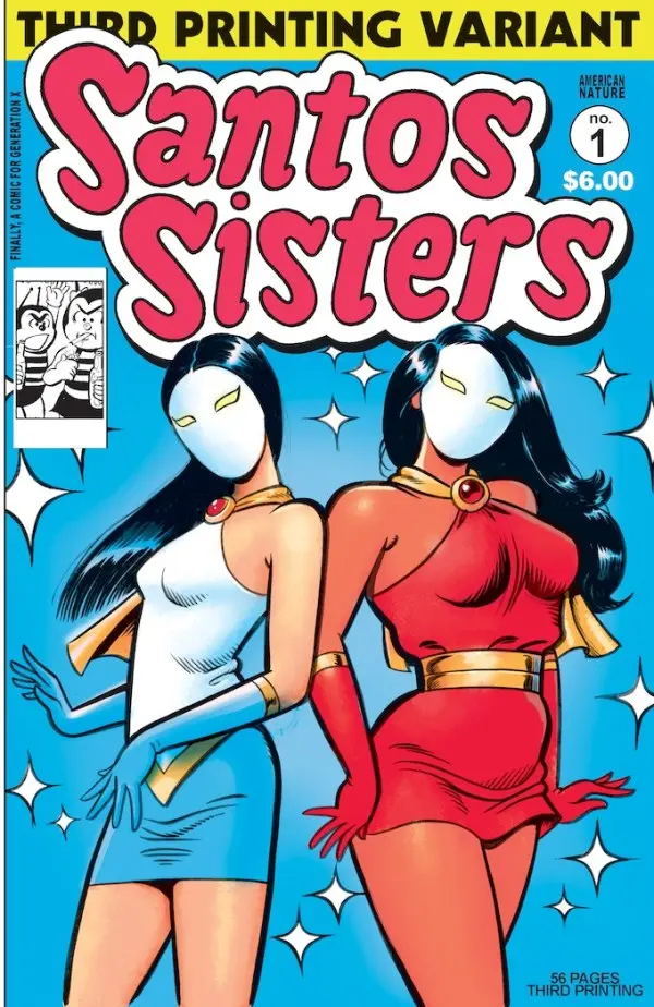 Giant Sized Santos Sisters #1 3rd Print Cover A Greg & Fake