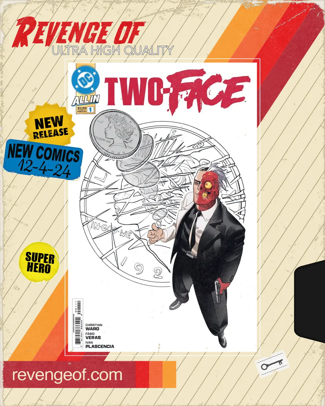 Two-Face #1 (Of 6) Cover A Baldemar Rivas