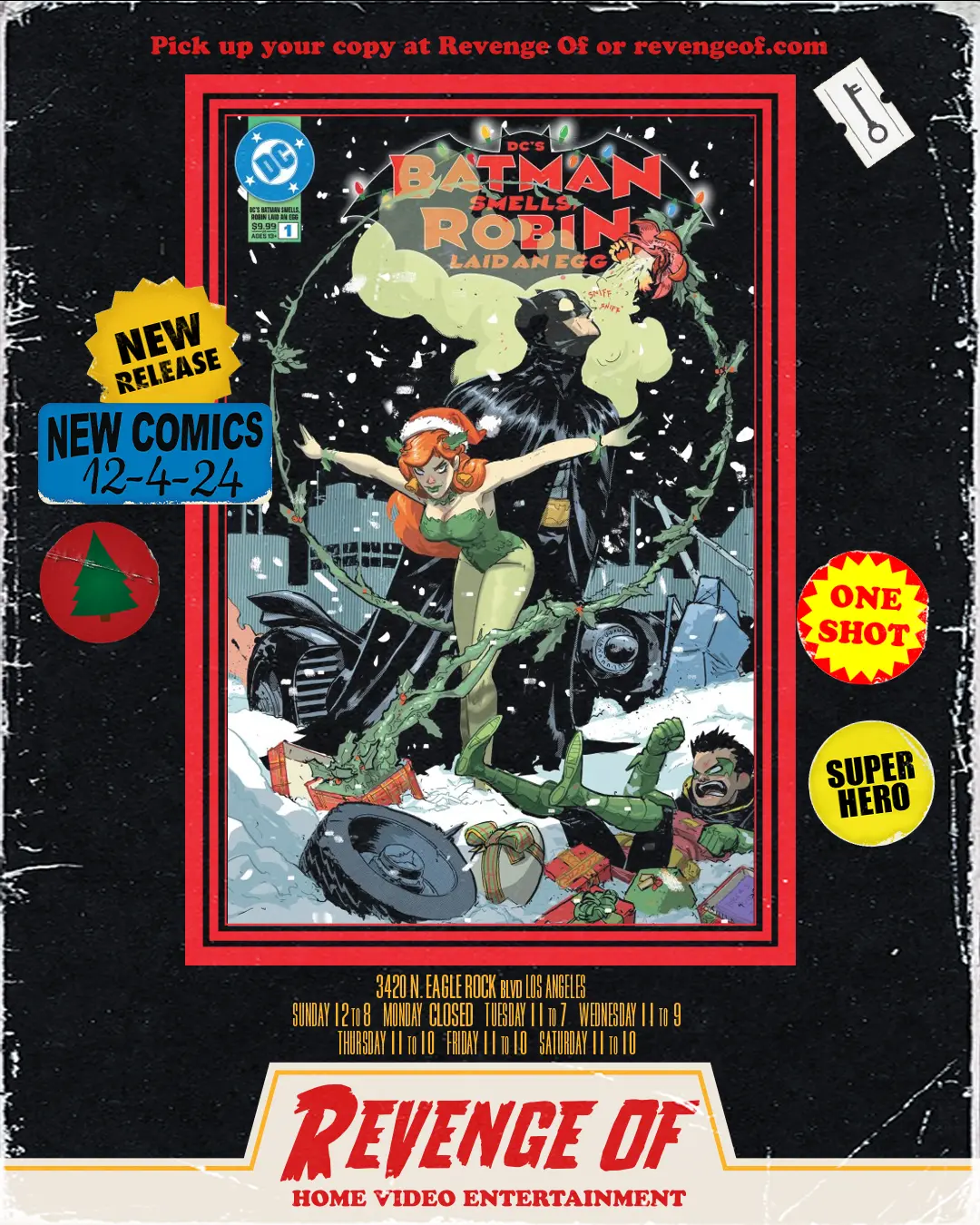 DC's Batman Smells Robin Laid An Egg #1 (One Shot) Cover A Riley Rossmo