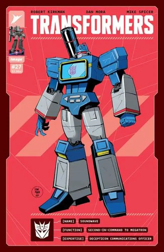 Transformers #27 Cover E 1 in 50 Dan Mora & Andres Juarez Variant