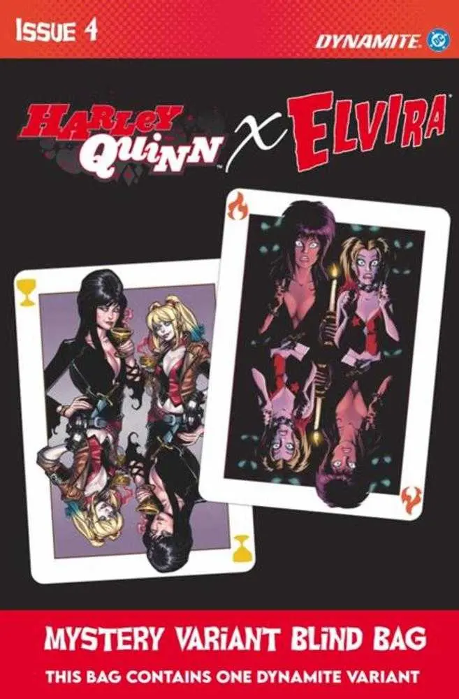 Harley Quinn X Elvira #4 Cover E Blind Bag Variant