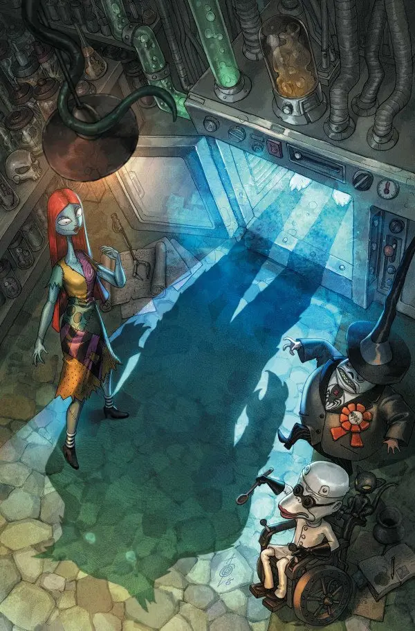 Tim Burtons The Nightmare Before Christmas The Shiver Of Christmas Town #1 Cover H Inc 1:15 Alan Quah Full Art Variant
