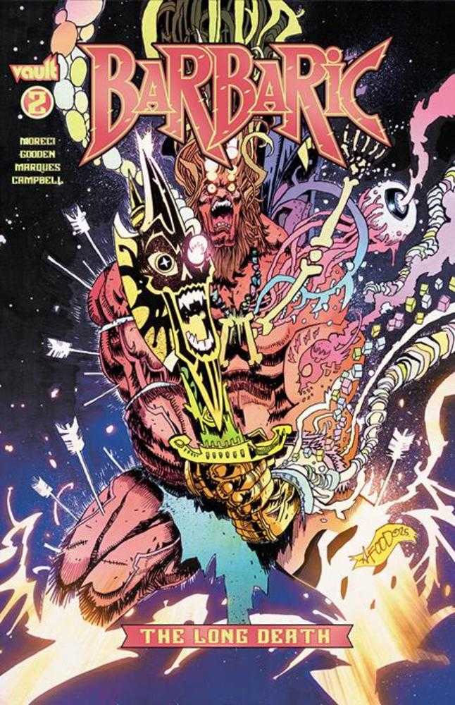 Barbaric: The Long Death #2 (Of 3) Cover B Jim Mahfood Variant