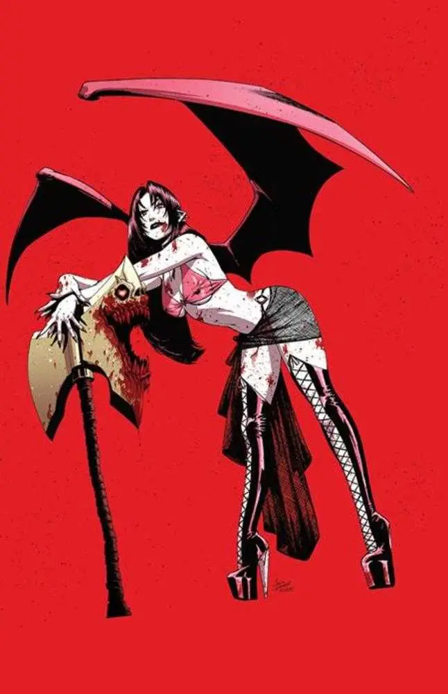 Barbaric: The Long Death #2 (Of 3) Cover E Corin Howell Lilith Crossover Black Bag Variant