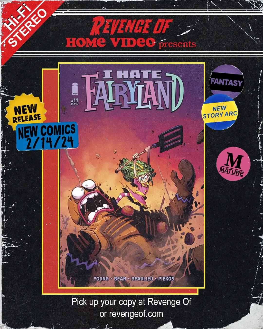 I Hate Fairyland (2022) #11 Cover A Bean (Mature)
