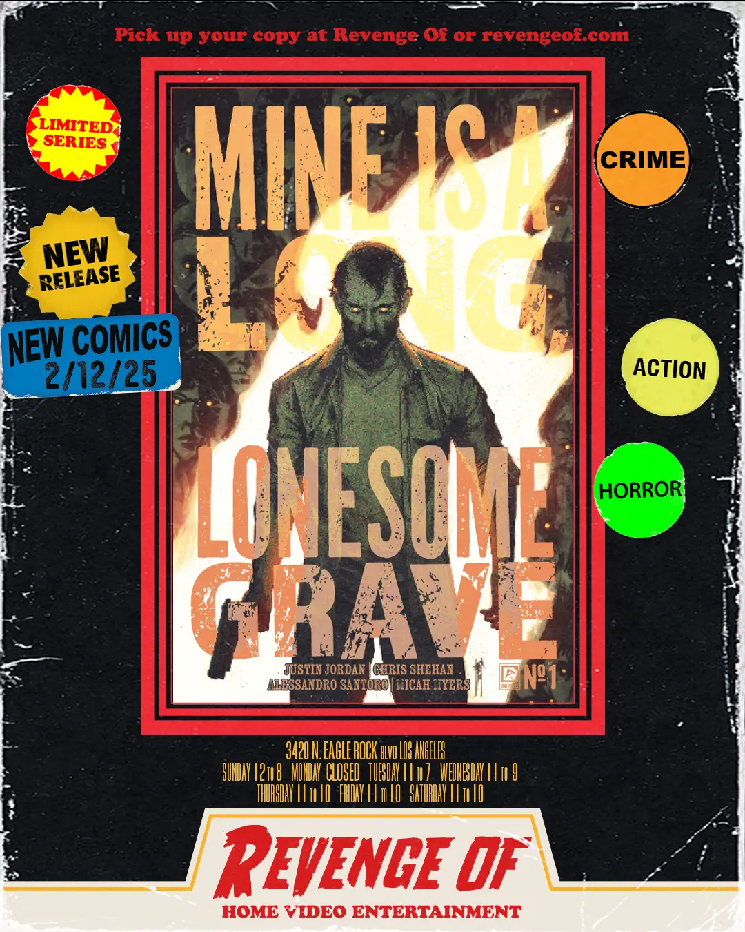 Mine Is A Long Lonesome Grave #1 (Of 4) Cover A Chris Shehan (Mature)