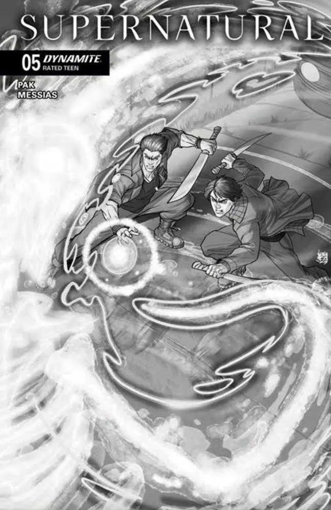 Supernatural #5 Cover F 1 in 10 Alfredo Cardona Line Art Variant