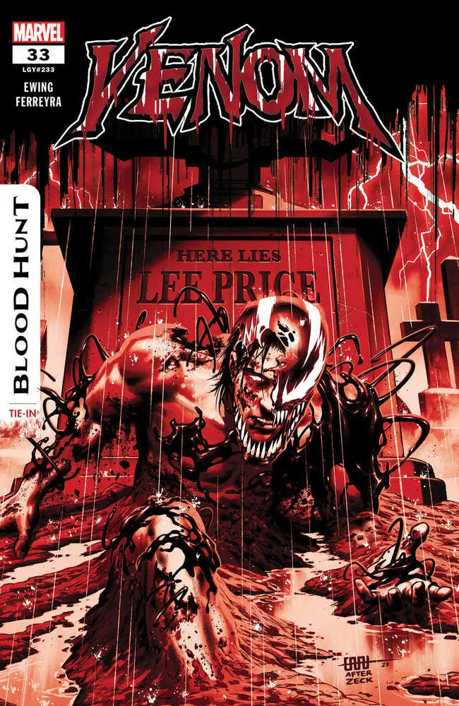 Venom #33 Cafu Blood Soaked 2nd Print Variant [Bh]