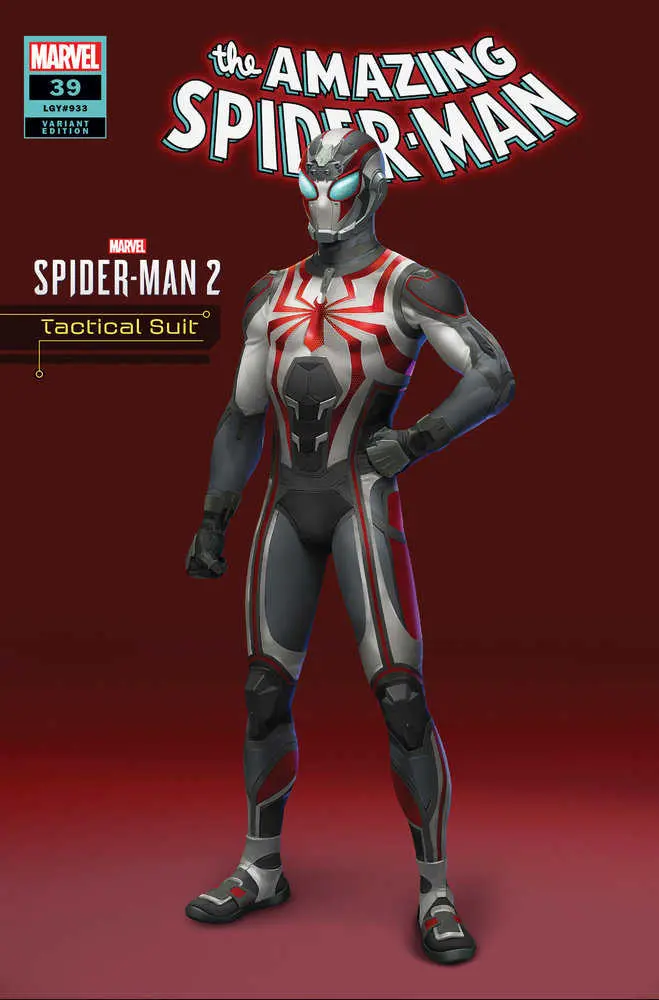 Amazing Spider-Man 39 Tactical Suit Marvel'S Spider-Man 2 Variant [Gw]