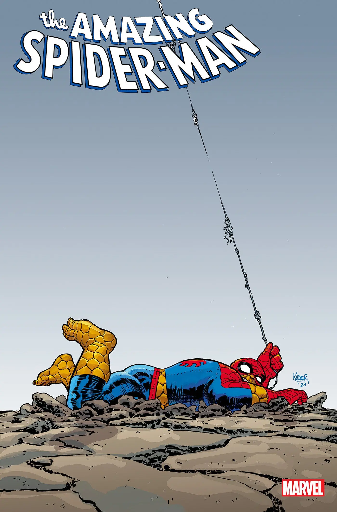 Amazing Spider-Man #61 Aaron Kuder The Thing! Variant