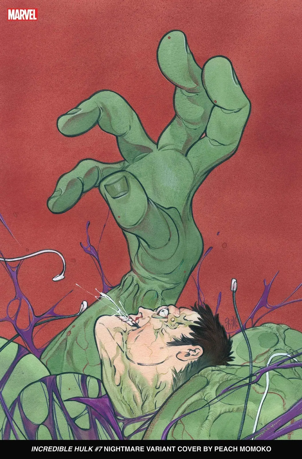 Incredible Hulk 7 Peach Momoko Nightmare Variant