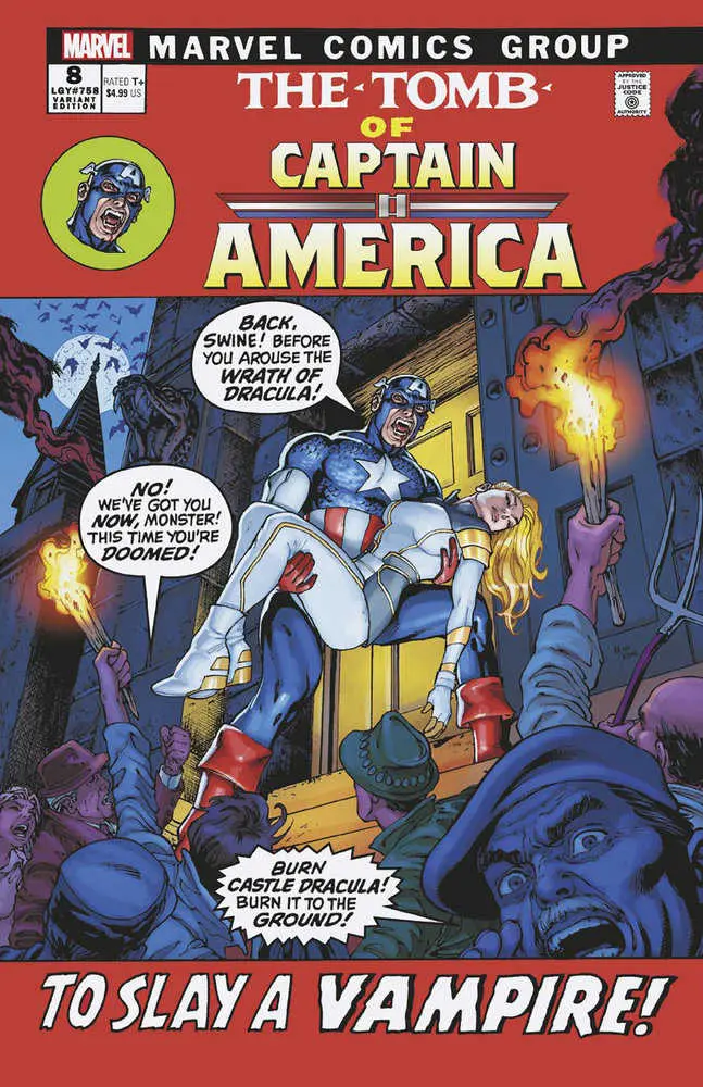 Captain America Vol. 12 (2023-2024) #8 David Yardin Vampire Variant