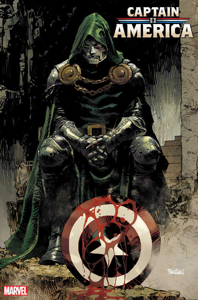 Captain America Vol. 12 (2023-2024) #14 Dan Panosian Doom Variant