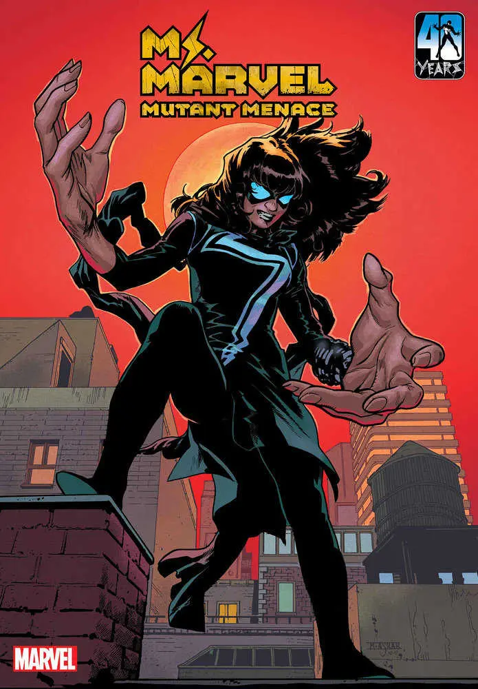 Ms. Marvel: Mutant Menace #3 Mahmud Asrar Black Costume Variant