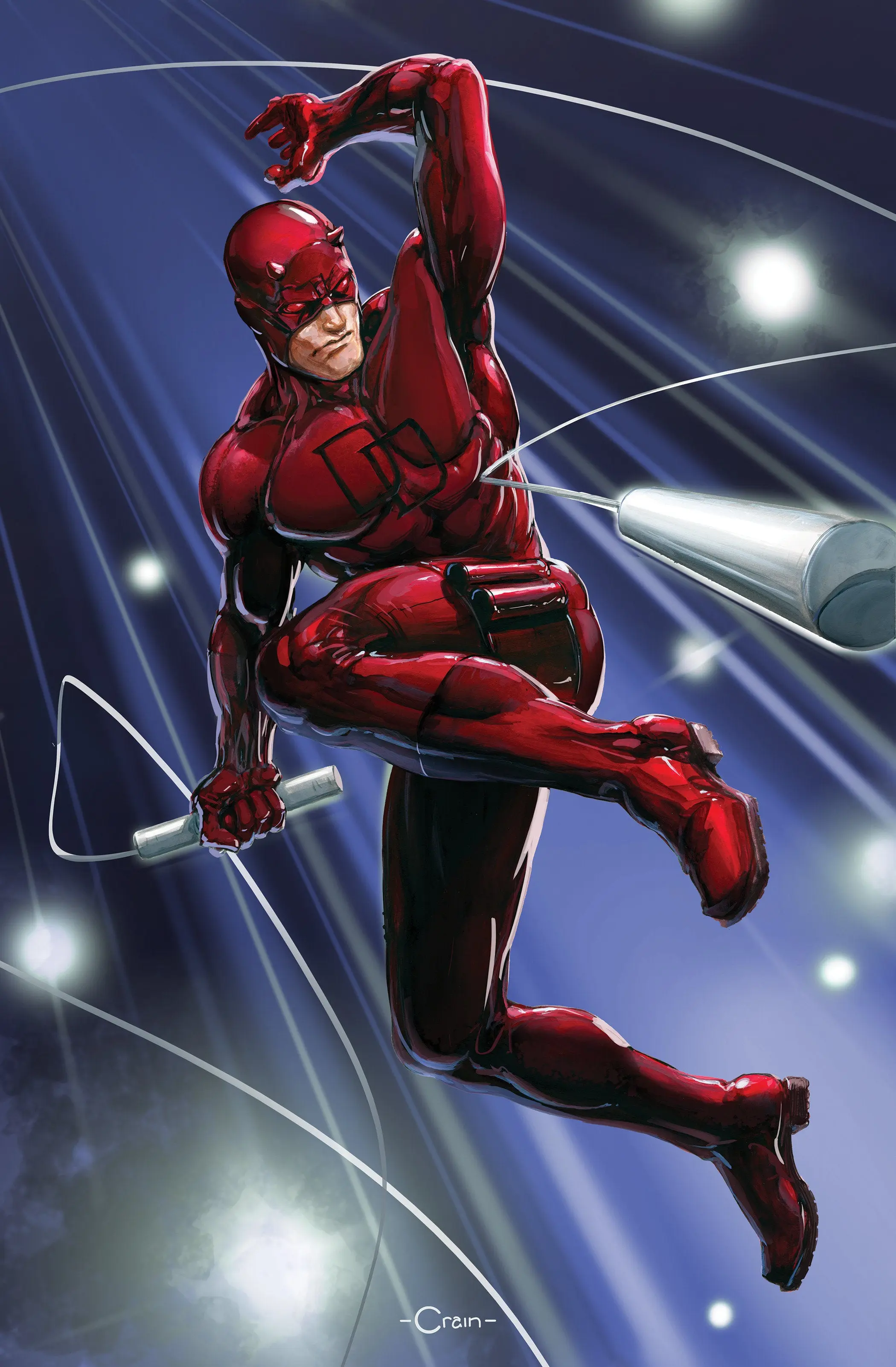 Daredevil/Punisher: The Devil's Trigger #3 Clayton Crain Full Art Variant