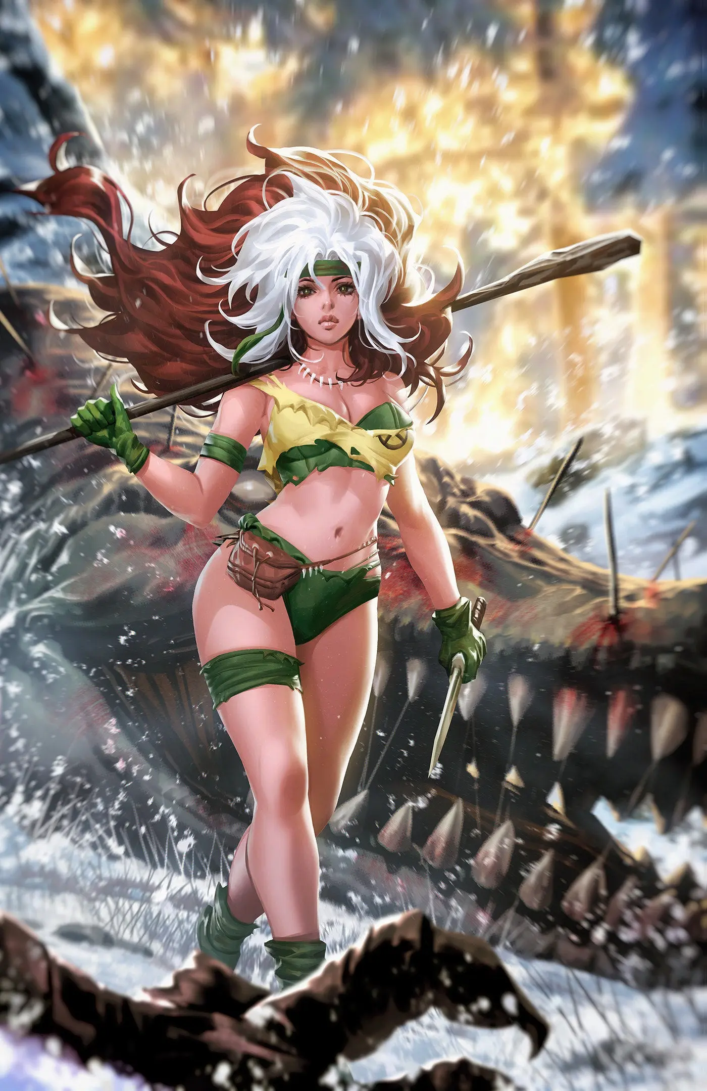 Rogue #3 Derrick Chew Rogue Full Art Variant