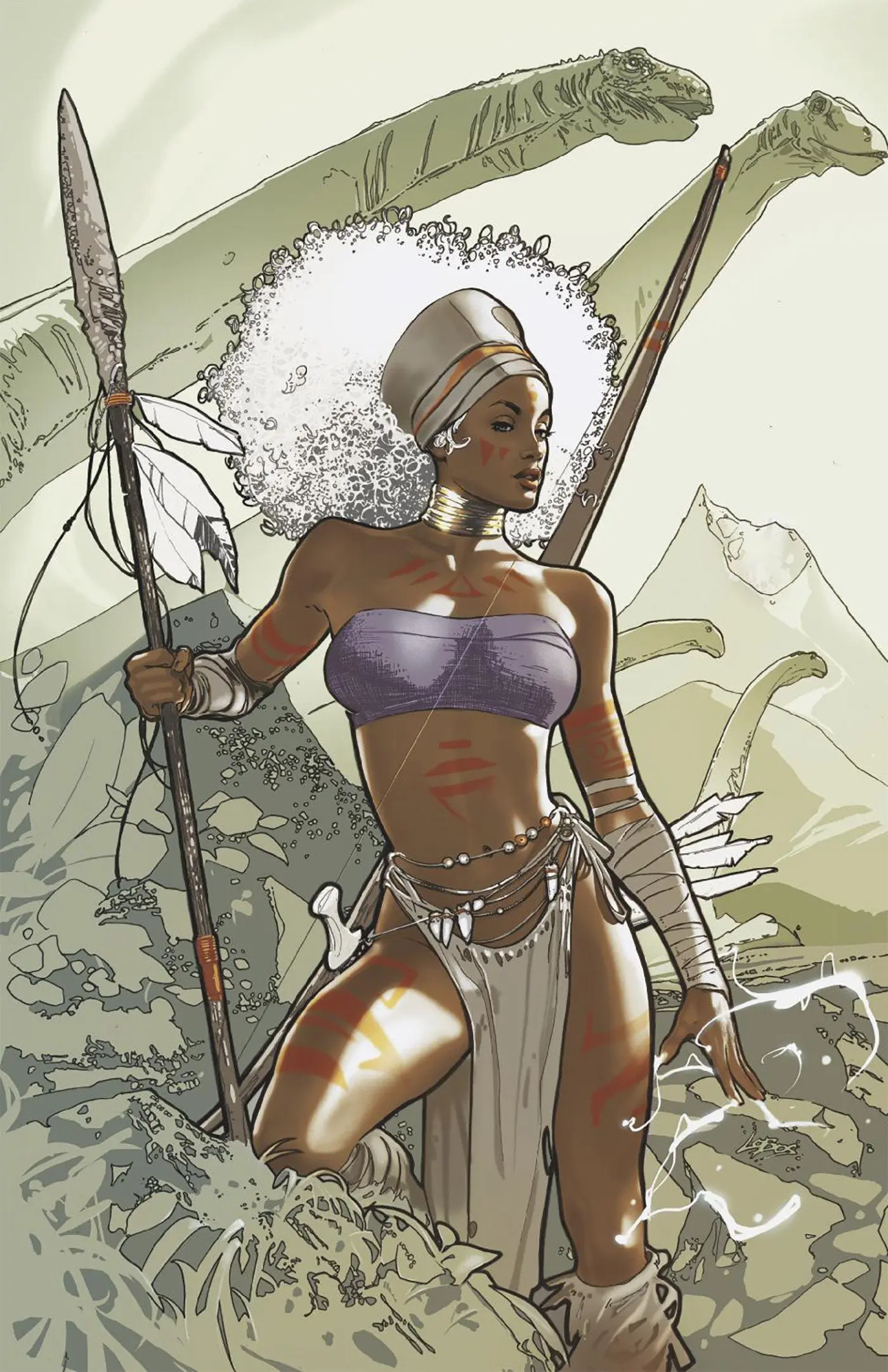 Storm: Earth's Mightiest Mutant #1 Pablo Villalobos Full Art Variant