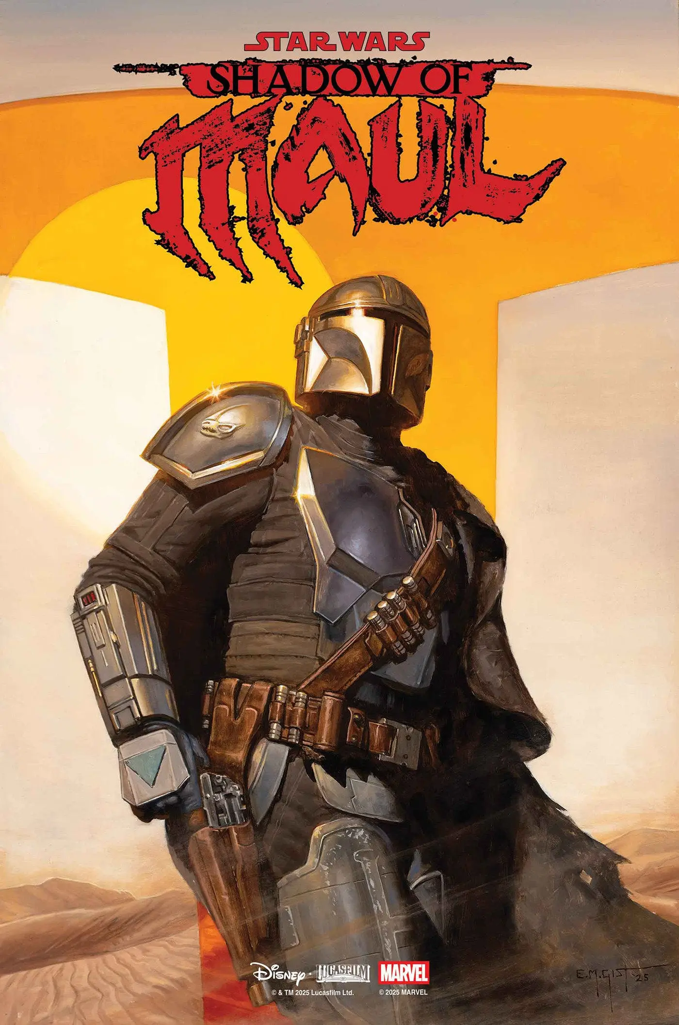Star Wars: Shadow Of Maul #2 E.M. Gist Mandalorian & Grogu Variant