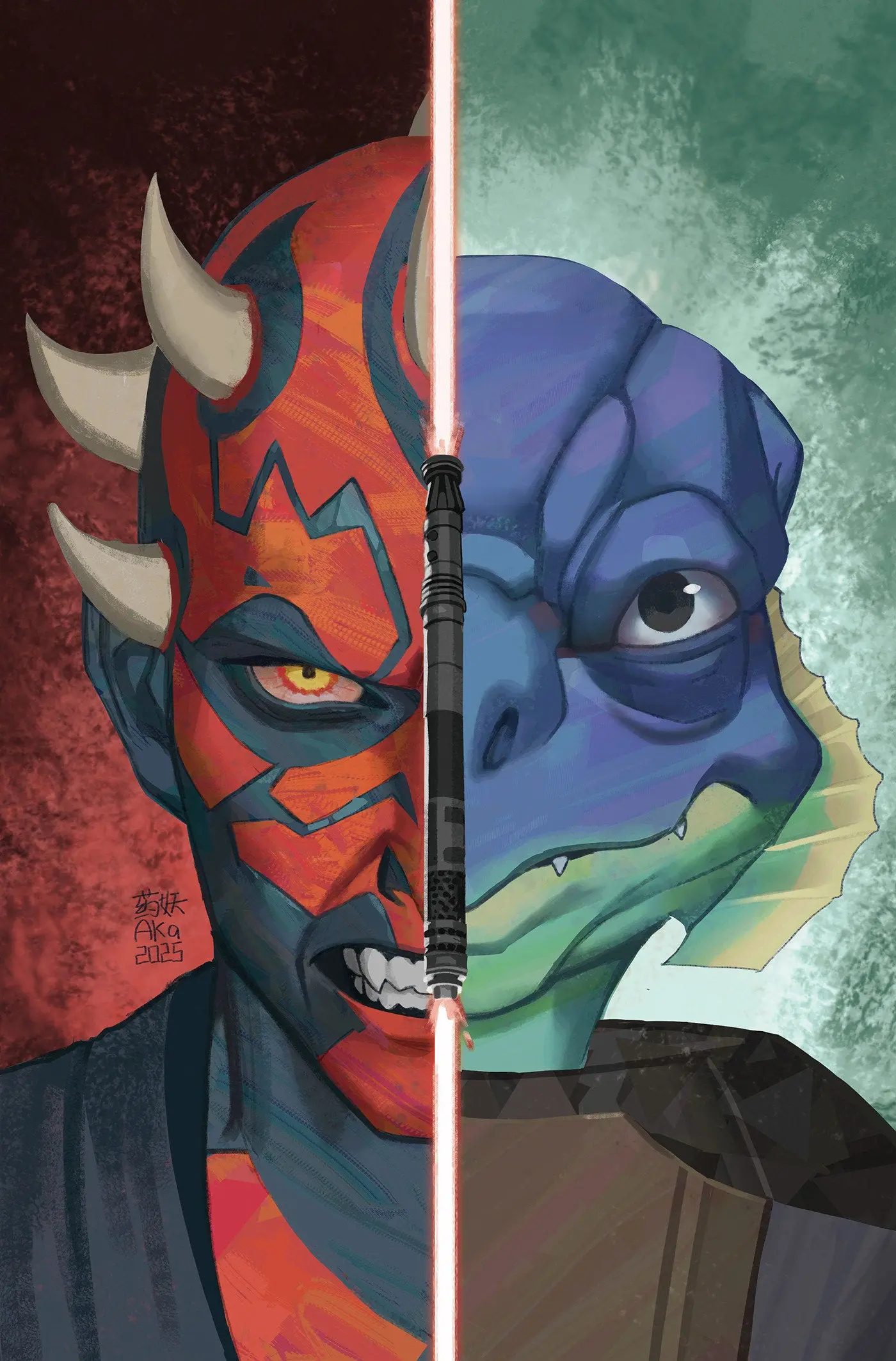 Star Wars: Shadow Of Maul #3 Aka Headshot Full Art Variant