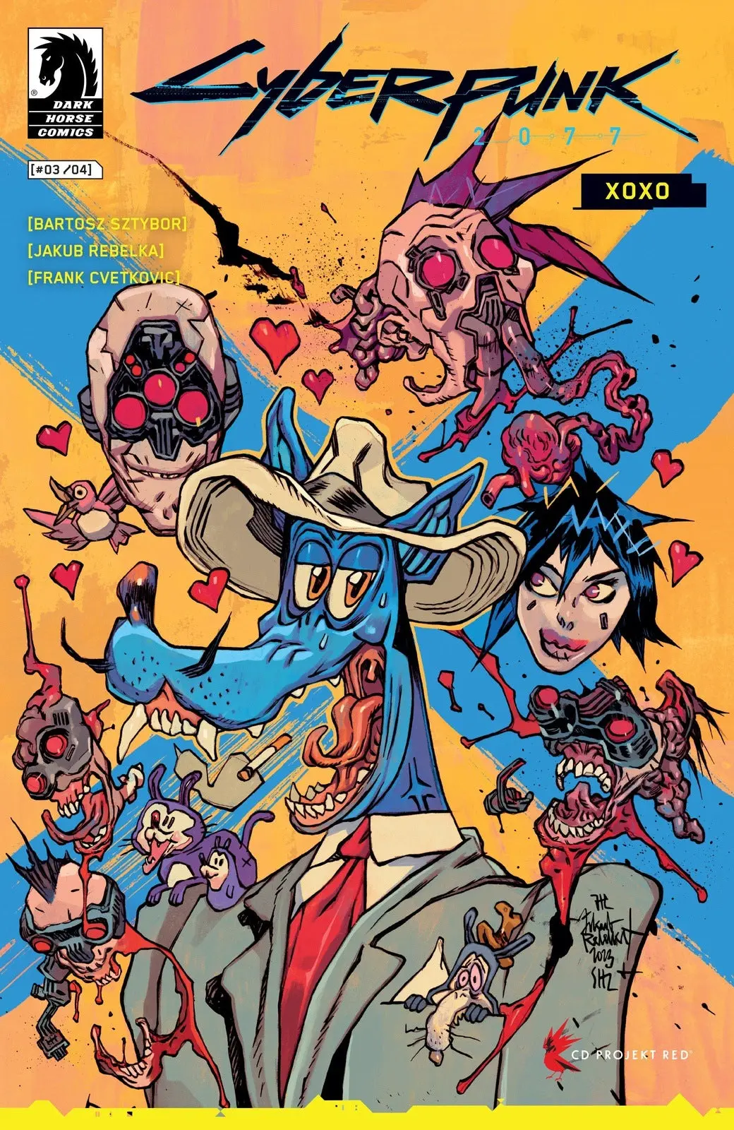 Cyberpunk 2077: Xoxo #3 (Cover A) (Jakub Rebelka)