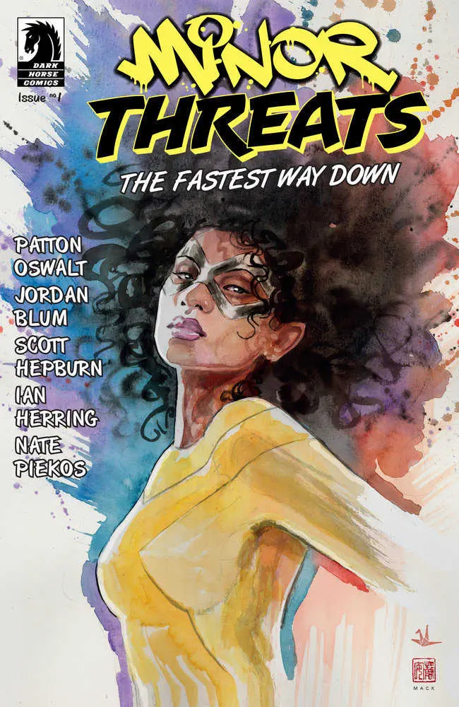 Minor Threats: The Fastest Way Down #1 (Cover E) (1 in 10) - Signed by David Mack