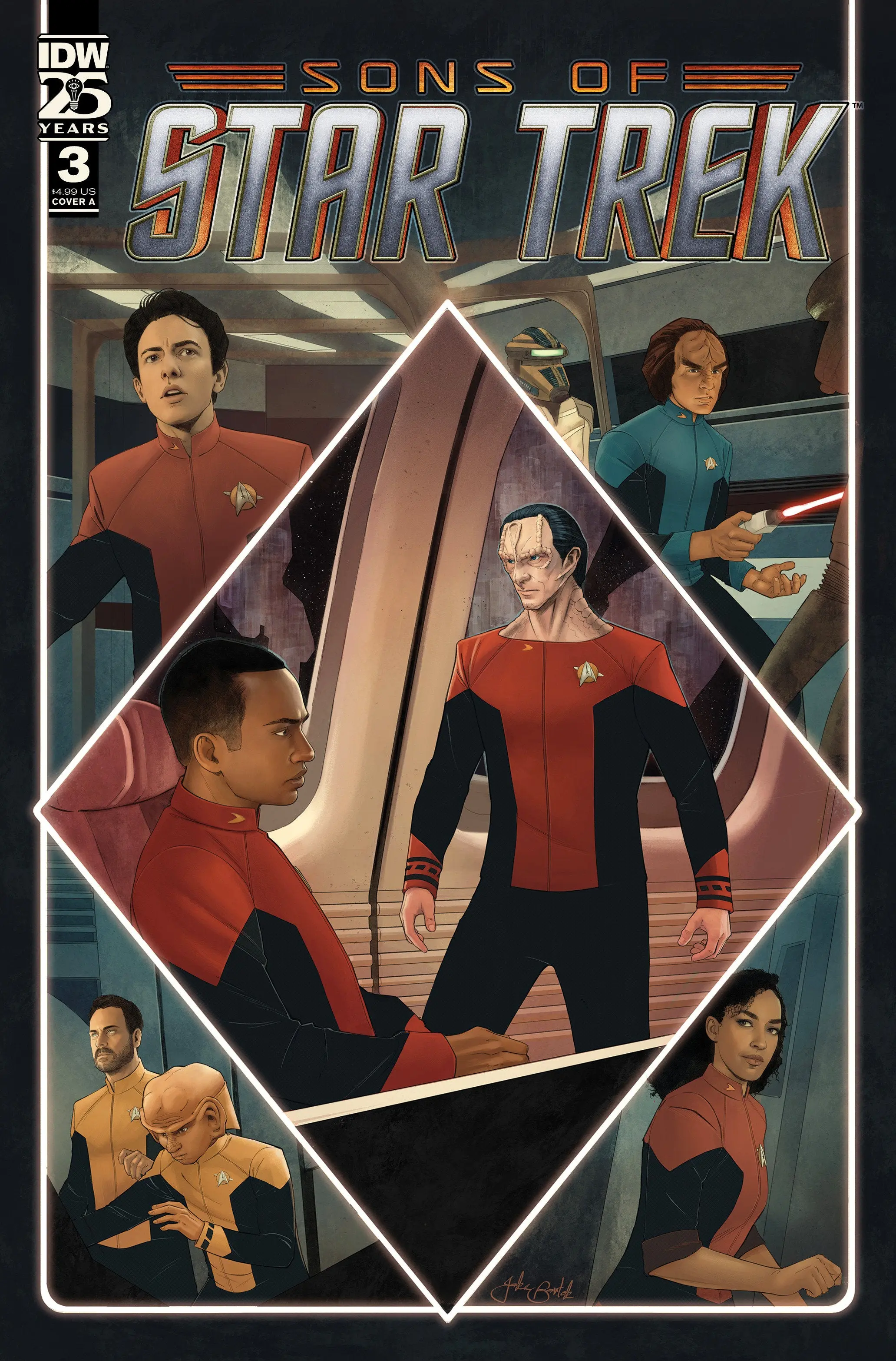 Star Trek: Sons Of Star Trek #3 Cover A (Bartok)