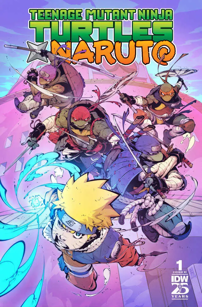 Teenage Mutant Ninja Turtles X Naruto #1 Variant Ri (50) (Jacinto)