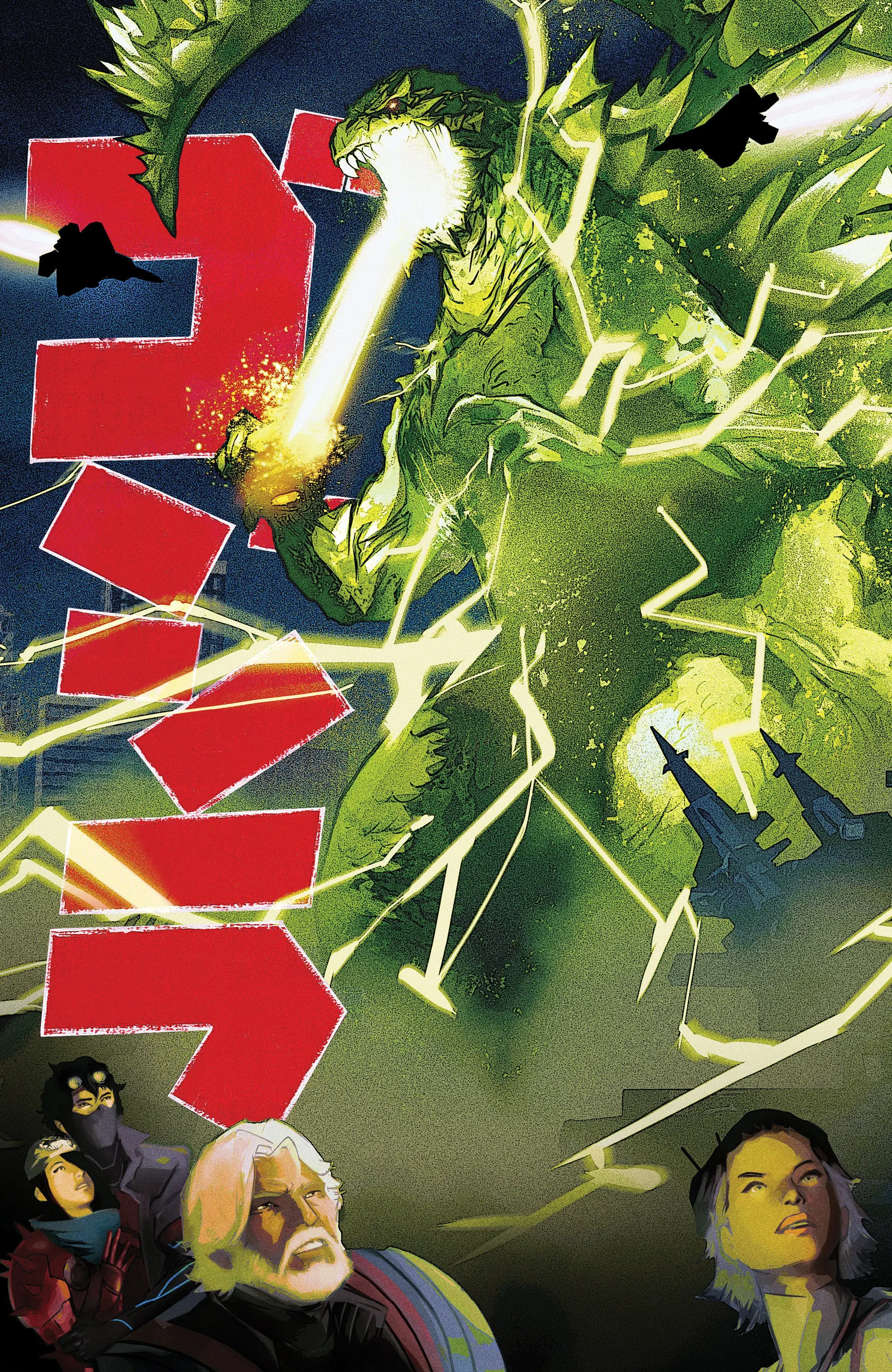 Godzilla [Kai Sei Era] #7 Variant Ri (25) (De Martinis Godzilla 1954 Movie Poster Homage Variant)