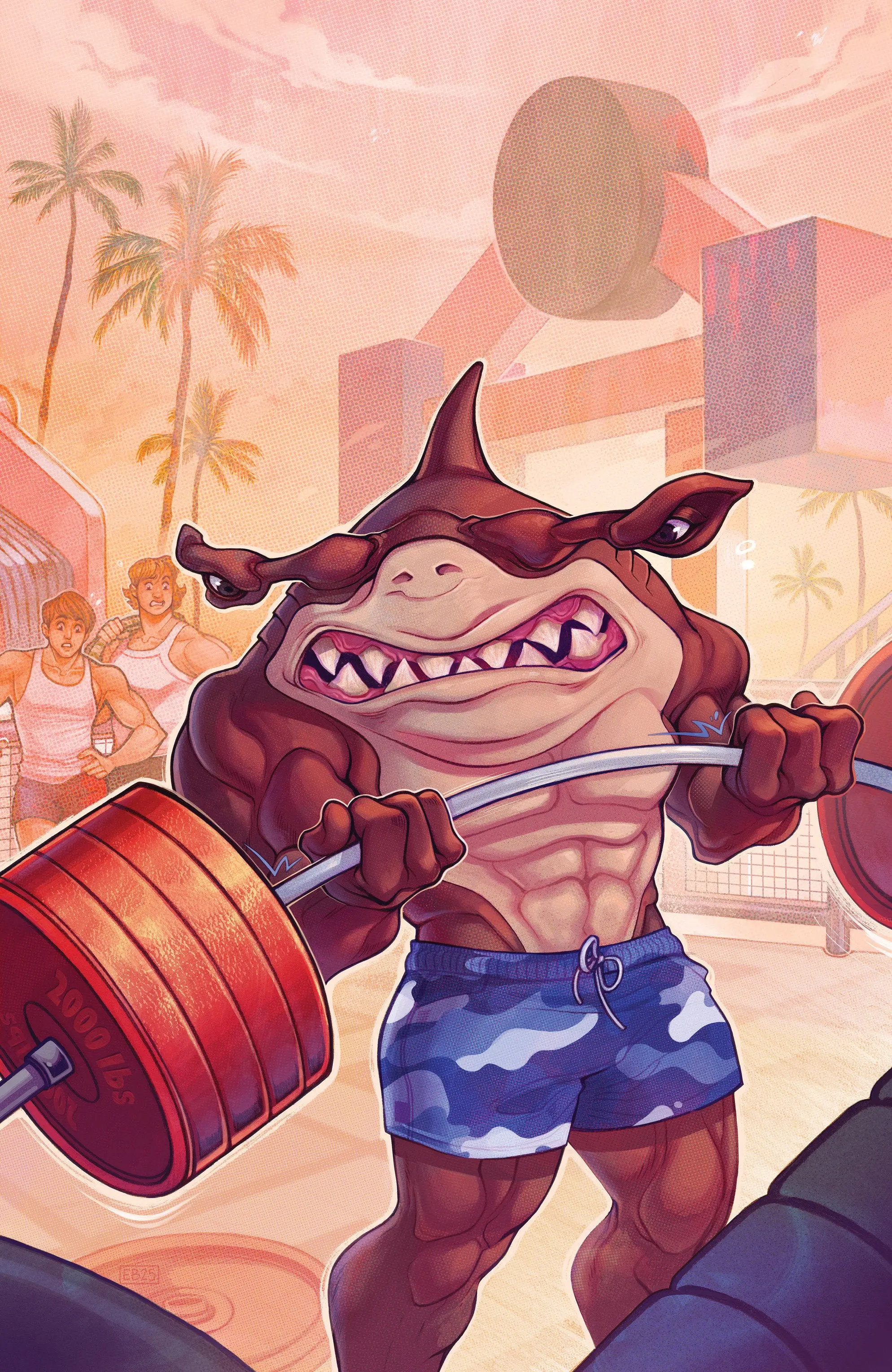 Street Sharks #3 Variant Ri (10) (Beals Full Art)