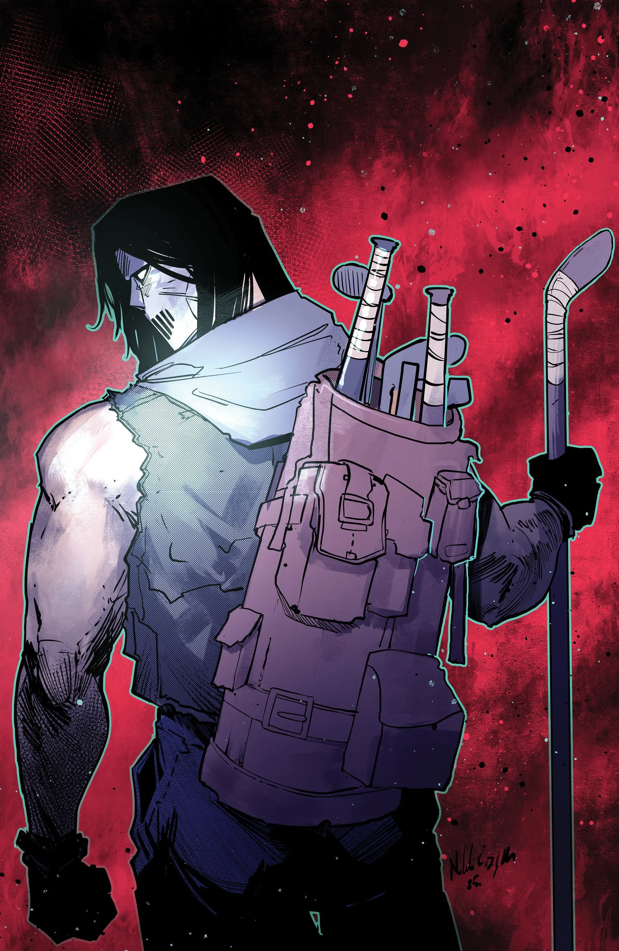 Teenage Mutant Ninja Turtles: Casey Jones #2 Variant Ri (25) (Cizmesija Full Art)